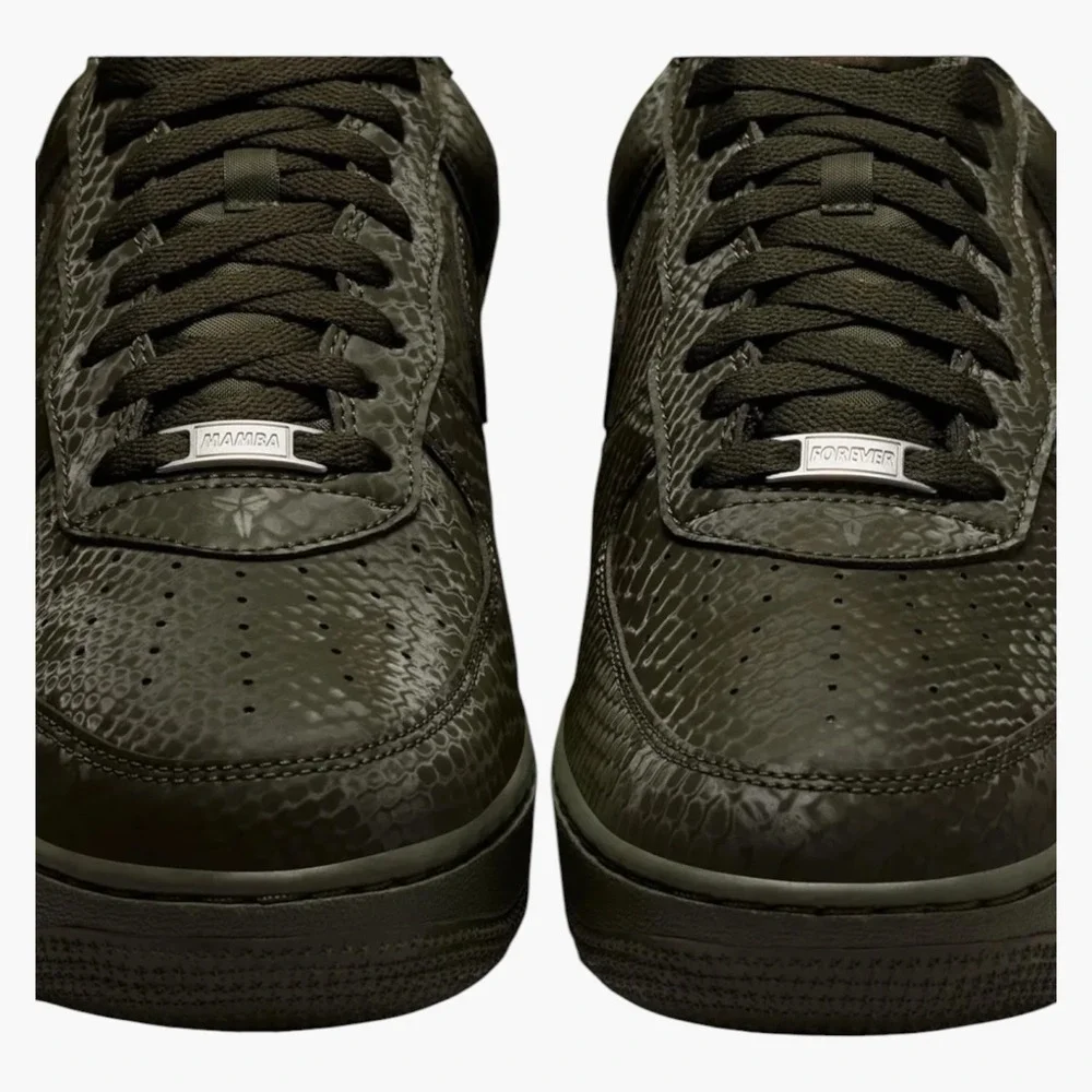 Nike Kobe Air Force 1 Low Summit 'Cargo Khaki' IB0018-301 US Men Size 16